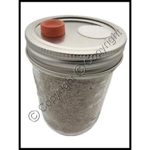 Brown Rice Flour Jar BRF jars