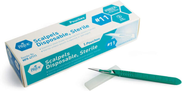 Disposable Sterile Scalpels Pack of 5