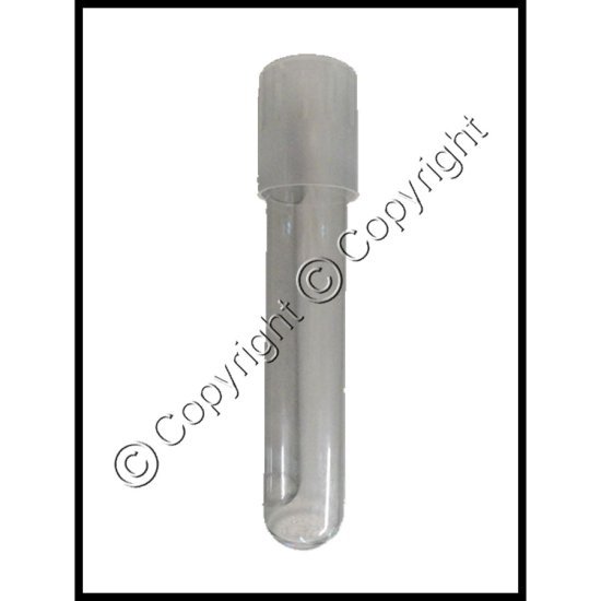 Glass Culture Tube with Clear Cap