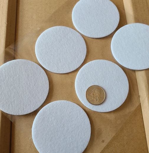 MycoLabs Monotub Adhesive Filter Disks 6-Pack