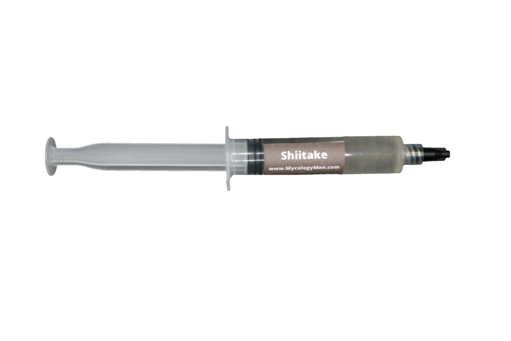 Shiitake Liquid Culture Syringe by Mycology Men