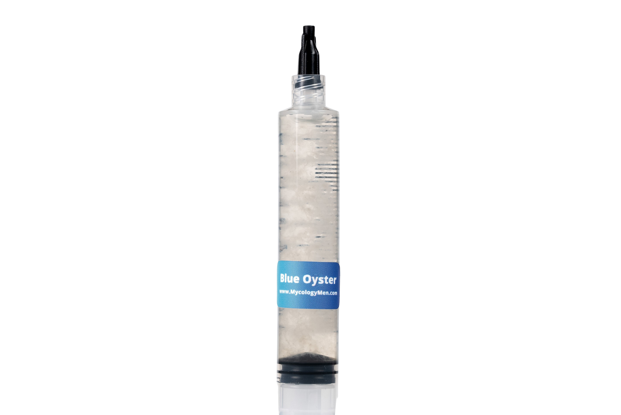blue oyster liquid culture syringe